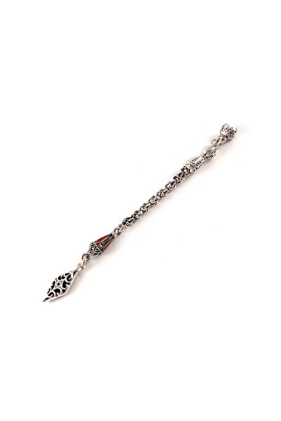 Selderesi 5 Adet Özel Tasarım Kırmızı Mineli Arnavut Zincirli Mikron Kaplama ...