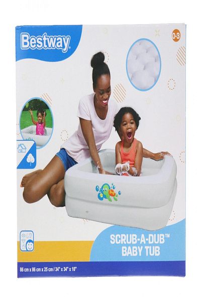 TWOX CN KARE BEBEK HAVUZU 86x86x25 CM BESTWAY 51116