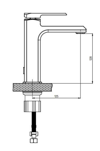 GPD Quadro Sink Faucet Chrome MLB190