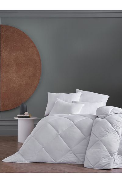 Doqu Home White Line Double Microfiber Quilt