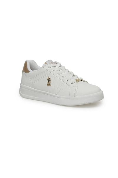 U.S. Polo Assn. A10139772912010101397729 Extra 3Pr US Polo Assn.Woman's White Sports Shoes