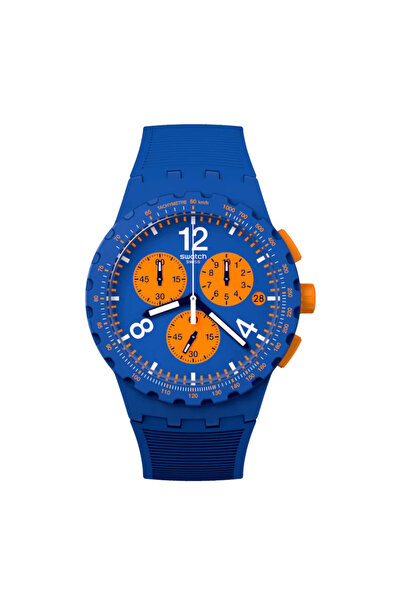 Swatch PRIMARILY BLUE Erkek Kol Saati SUSN419
