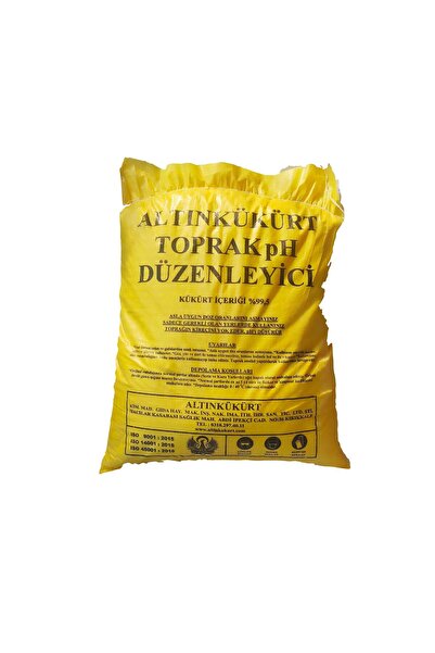 Köseoğlu Kükürt Altınkükürt | Granül Yavaş Salınımlı Pul Kükürt 25 kg