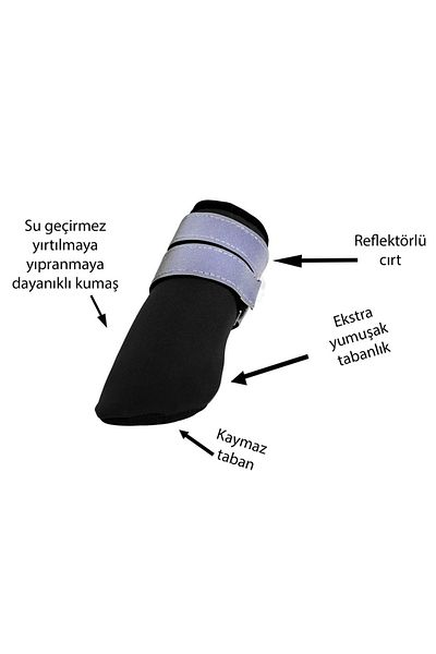 GEZEN AY Dog Shoes Non-Slip Sole Velcro