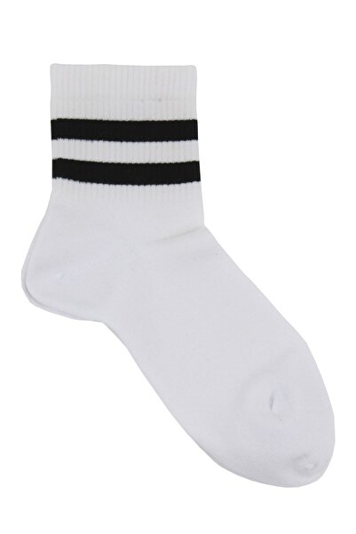 DAYCO Πολύχρωμες ριγέ ανδρικές κάλτσες κολεγίου τένις 4 ζευγάρια - 650-41-45