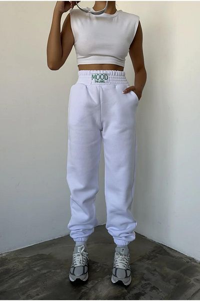 Larenya Γυναικείο ψηλόμεσο Jogger Sweatpants