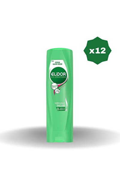 Elidor ELİDOR SAĞLIKLI UZAYAN SAÇLAR SAÇ KREMİ 400 ML X 12 ADET
