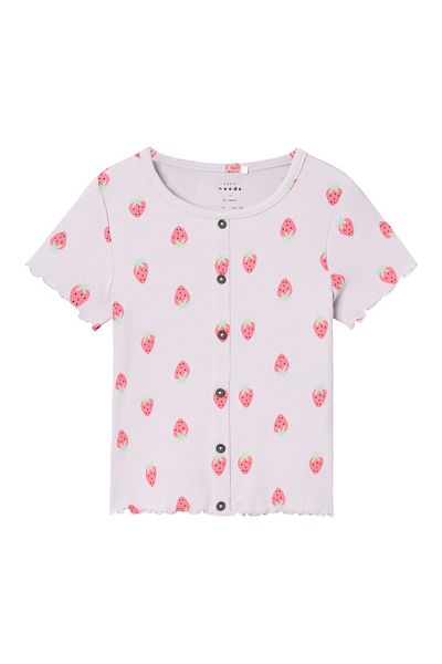 Name it NKFVEMIA AOP SS SLIM TOP