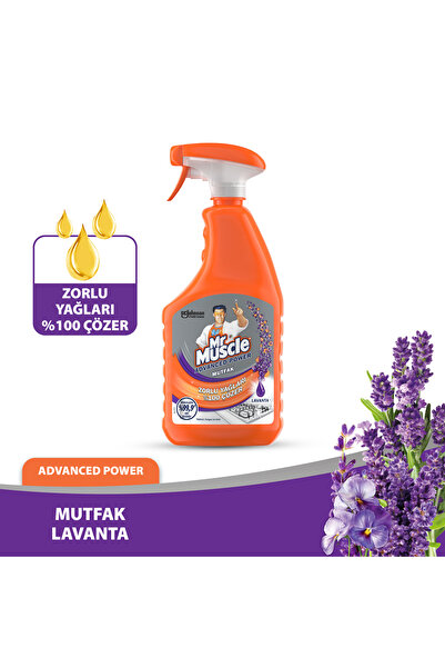 Mr. Muscle Advanced Power Mutfak Temizleyici Lavanta 750ml