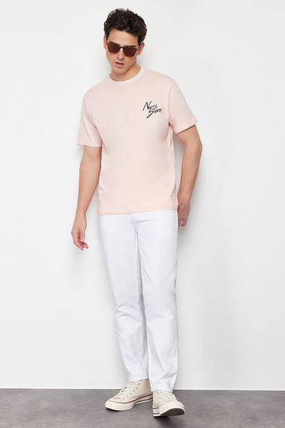 Trendyol Collection TMNSS24JE00014 - Weiße Jeans mit Relax-Fit-Jeans