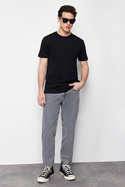 Trendyol Collection TMNSS24JE00014 Model Grey Relax Fit Jeans Jeans