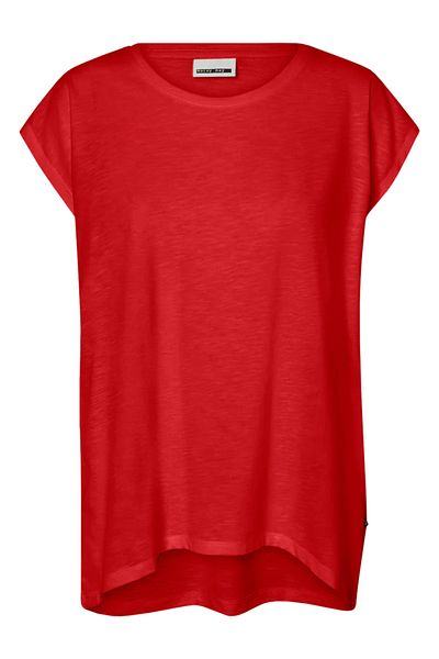 Noisy May NMMATHILDE – S/S Loose Long Top Fwd Noos