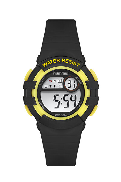 hummel Erkek Kız Çocuk Kol Saati Siyah Sarı Hm-1001Ld-2