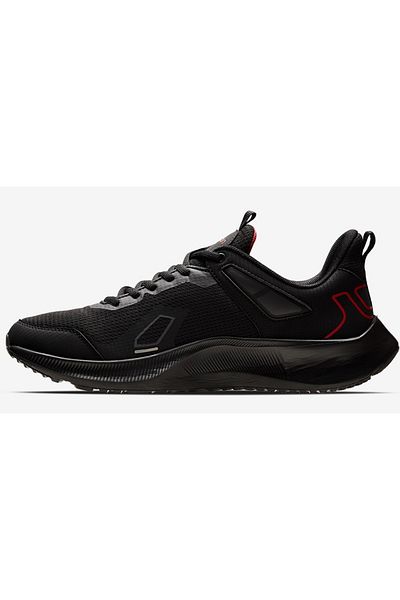Lescon Zoom:3: Running Black Claret Red Men's Sports Shoes
