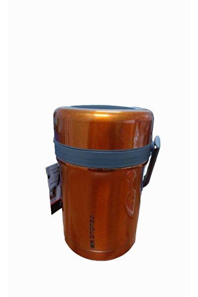 NEVARSA 1.9 Lt Paslanmaz Çelik Yemek Termosu 3 Katlı Sızdırmaz  Sefer Tası