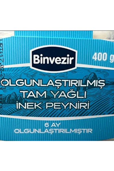 Binvezir 6 Ay Olgunlaştırılmış Peynir 400gr X 5 adet 2000 gr