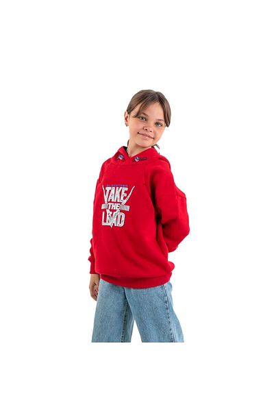 Slazenger Do Unisex Kinder Sweatshirt Rot