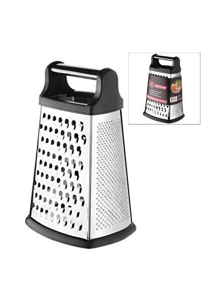 Çavdar Group Lüx Paslanmaz Çelik 4 Taraflı Rende Çelik Saplı Rende