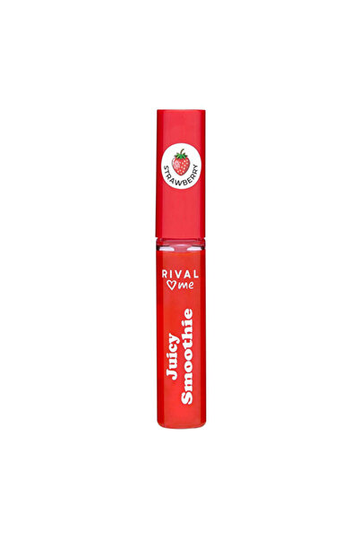 Rival Loves Me Lipgloss Juicy Smoothie No.01 Strawberry 8.5 ml  Dudak Parlatı...