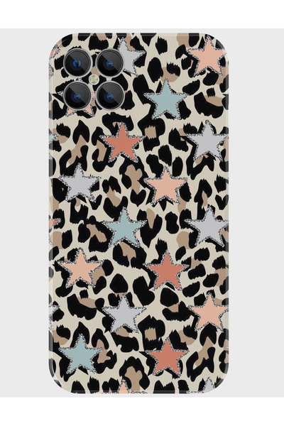 omix X600 Kılıf Desenli Baskılı Silikon - leoparstars