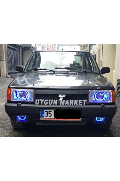 NOS Tofaş Uyumlu U Tipi Beyaz Angel Halka, 135mm, Angel Halka, 2 Adet