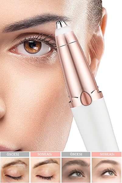 TechnoStation Brows Epilasyon Yüz Çene Işıklı Kıl Tüy Alma Mini Cep Epilasyonu