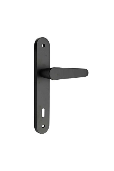 KOLDOOR Mâner de ușă Kaira negru mat Zamak oglindă 2 seturi KOLDOOR