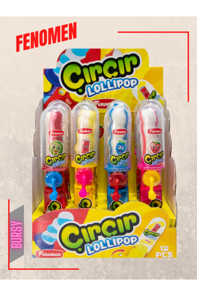 fenomen Çır Çır Lolipop 12 Adet