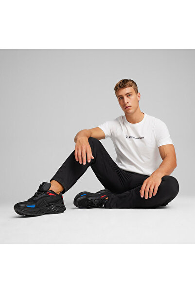 Puma Ανδρικό μπλουζάκι Bmw Mms σε λευκό casual στυλ 62416002