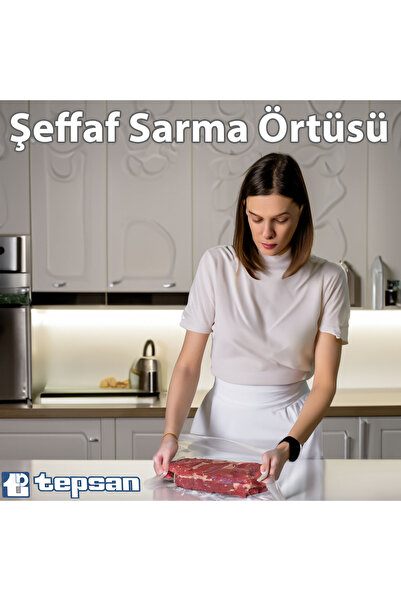 Tepsan Plast Kağıt HDPE Kasap Et süt hamur ürünleri ambalajı bloklu 5 kg x 1 ...