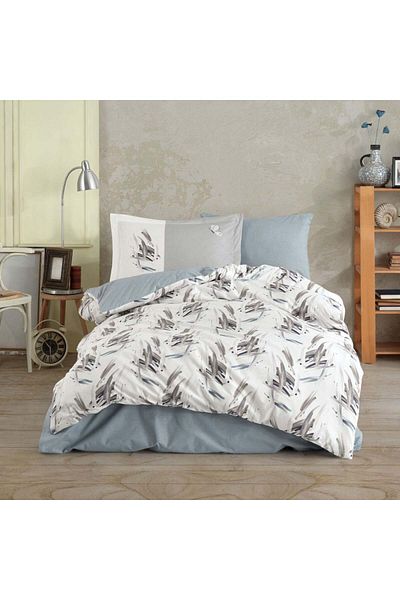 Hobby Estate Stone- Poplin Studio Single Duvet Cover Set