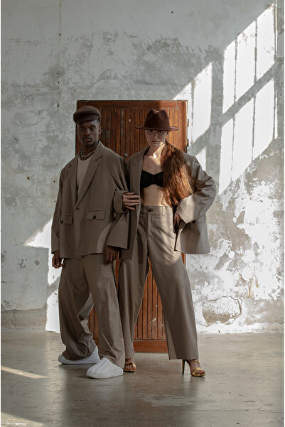 LoFiBuy İkizler Punch Detaylı Unisex Oversize Takım –  İkizler