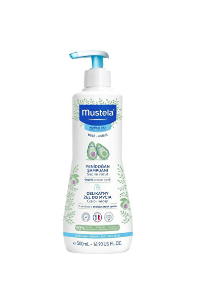 Mustela Yenidoğan Bebek Şampuan 500ml