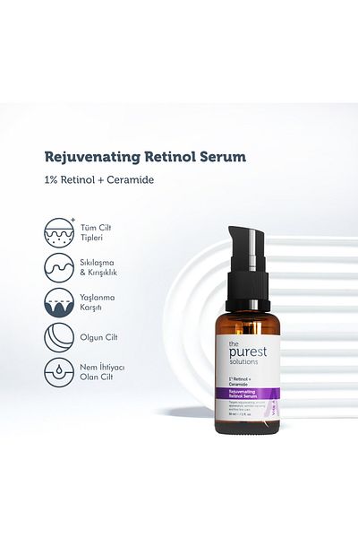 The Purest Solutions Reparing Retinol (Vitamin A) Anti-Wrinkle Night Serum 30 ML - Dembá3983
