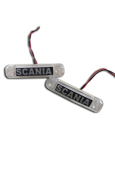 POLATLI OTO AKSESUAR Marka Yazılı Parmak Led Scanıa Beyaz 12v-24v