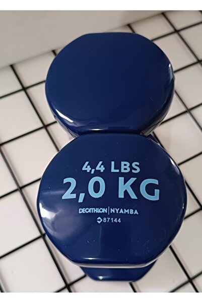 Decathlon Domyos 2 Kg Dambıl X2 - Fitness Hafif Antrenman