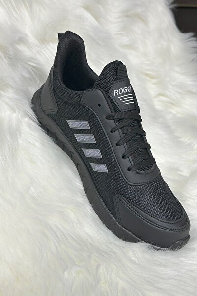 İmerShoes Dnevne muške crne dimljene Patike mrežaste cipele sa vezicama, udob...