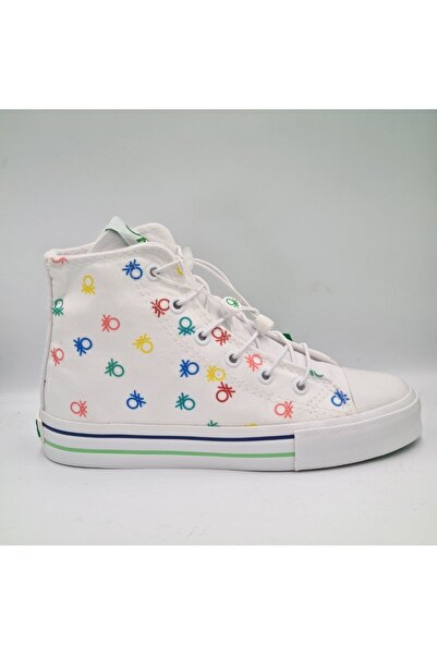 United Colors of Benetton Benetton 30183 Beyaz Bilekli Lastik Bağcıklı Bilekl...