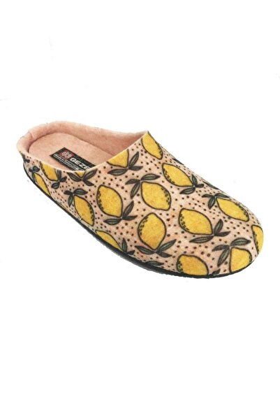 GEZER 14587 Termal Kumaş Kadın Ev Terlik