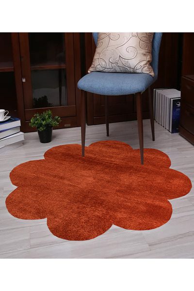 ALgorand Home Oturma Odası Kiremit Peluş Kalın Halı Yatak Odası Başucu Seviml...