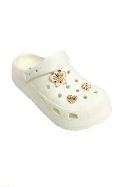 AKINAL Akınal E428-24 Medical Sabo Stoned Women's Slippers