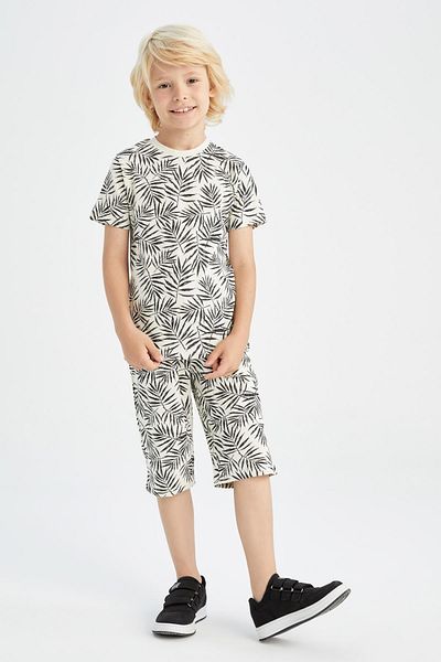 DeFacto Boy's Patterned Shorts Y6499a622hs