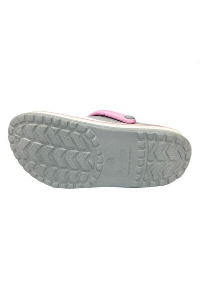 AKINAL Akınal E195-24 Medical Sabo Women's Slippers Ice Gray White Pink