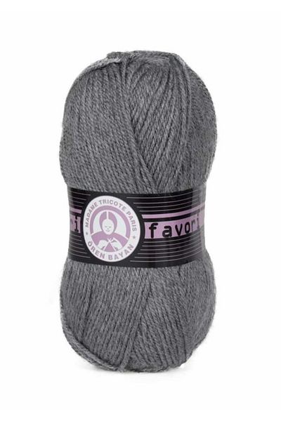 Ören Bayan Ören Favourite Knitting Thread Charcoal Gray (008) Pack of 5
