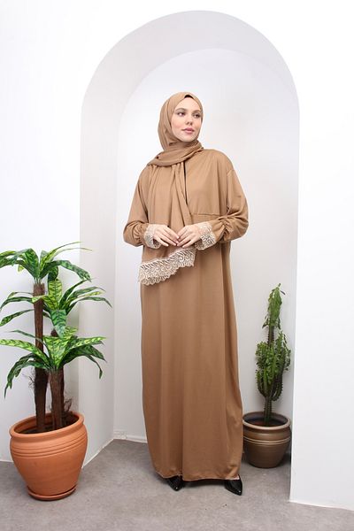 Kutay Collection Stylish Women's Prayer Dress with Headscarf