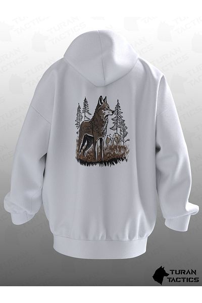 TURAN TACTICS ALFA KURT ΣΧΕΔΙΑΣΜΕΝΟ OVERSIZE HOODIE (UNISEX)