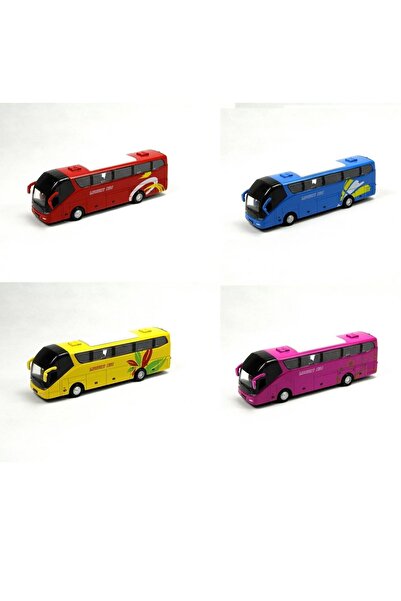 Shem Metal Pull Drop Bus with Sound and Light 20 cm