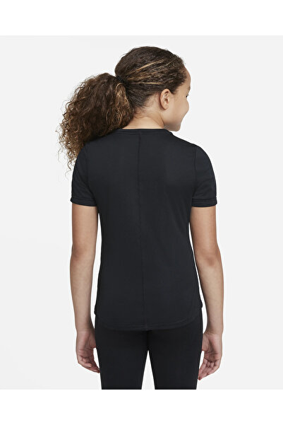 Nike One Big Kids' (Girls') Short-Sleeve Top T-SHIRT DH5186-010