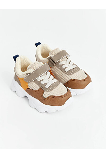 LC Waikiki STEPS Velcro Color Block Baby Boy Active Sports Shoes