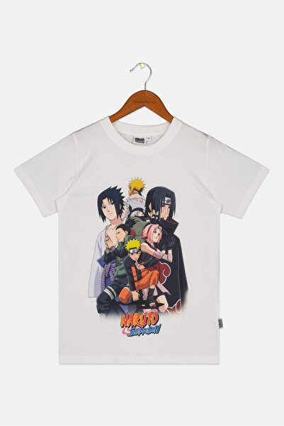 MAGORS تيشيرت أطفال بطبعة ناروتو